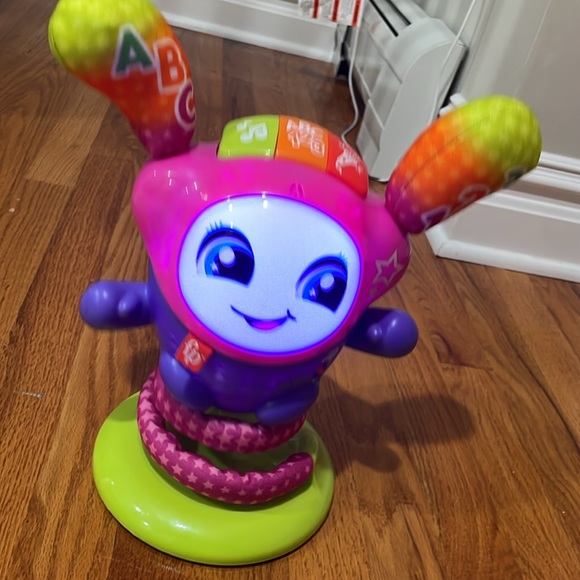 Fisher-Price Baby & Toddler Learning Toy DJ Bouncin’ Star with Music Light - Picture 3 of 3